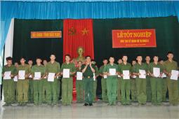 Tổ chức lễ tốt nghiệp sĩ quan dự bị